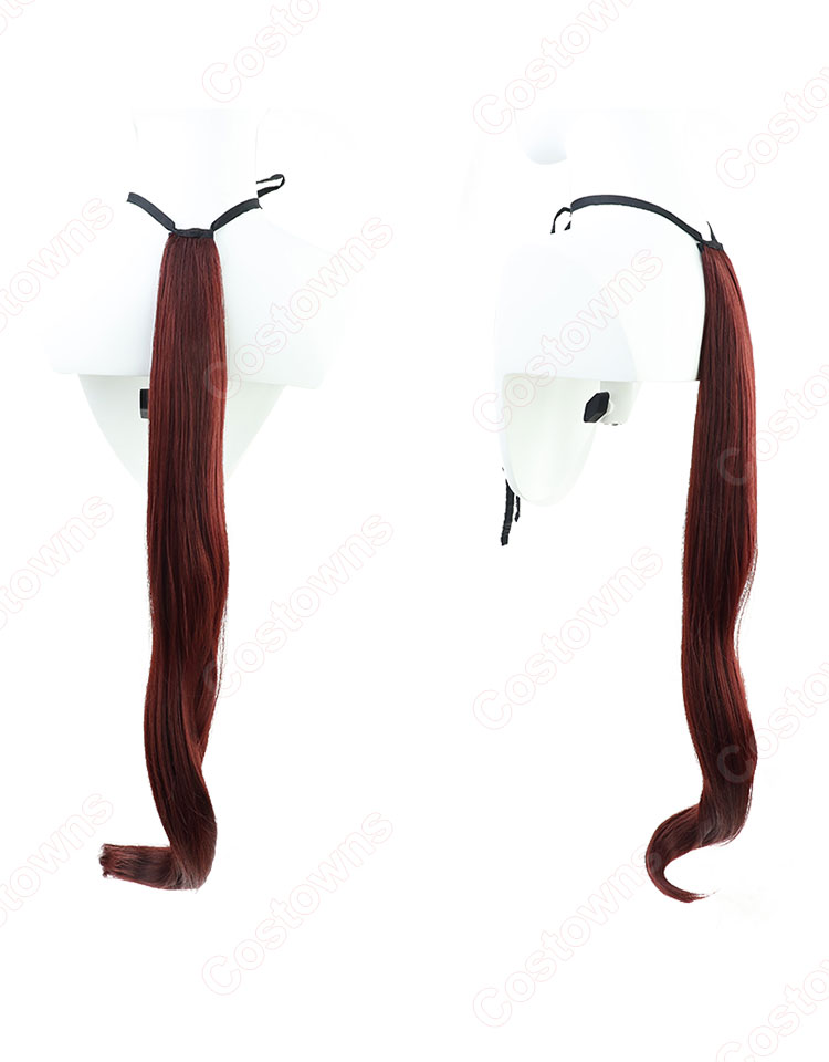 ウマ娘 プリティーダービー スペシャルウィーク コスプレウィッグ-4