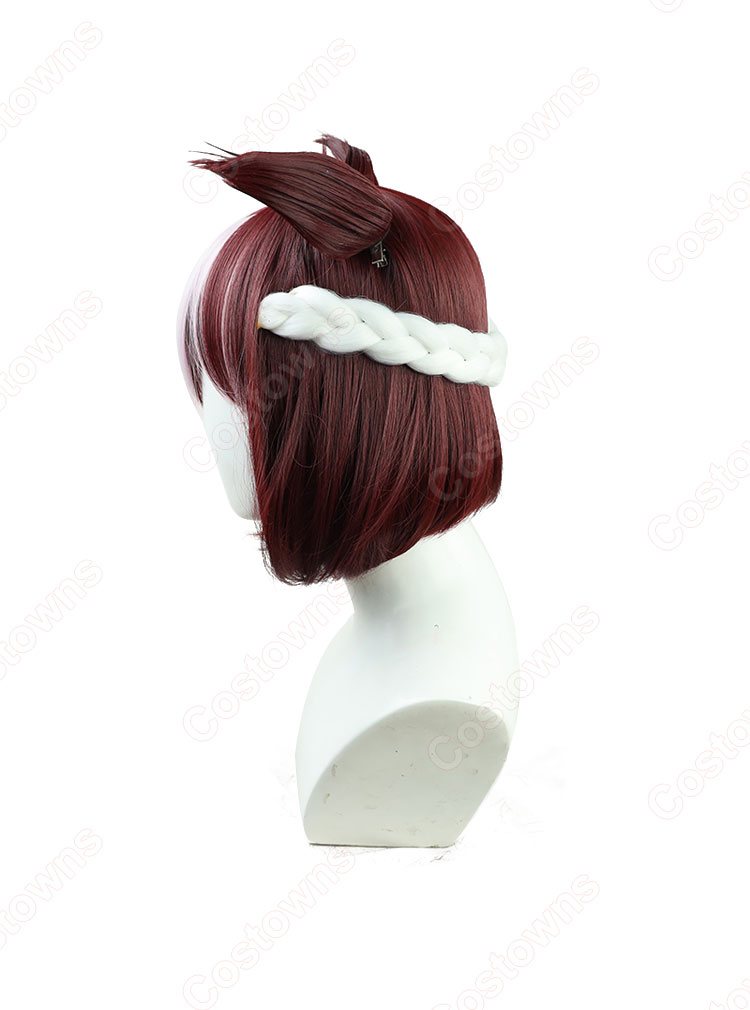 ウマ娘 プリティーダービー スペシャルウィーク コスプレウィッグ-2