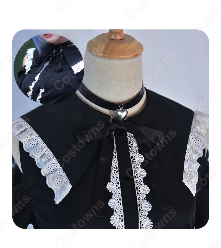 Re:ゼロから始める異世界生活 レム コスプレ衣装-3