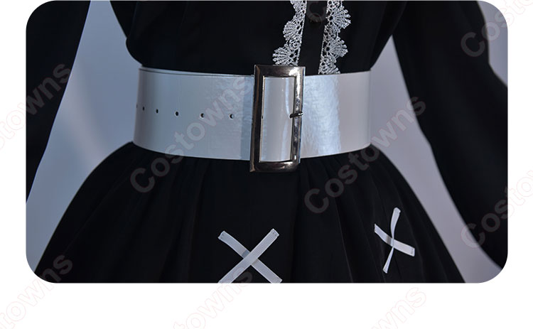 Re:ゼロから始める異世界生活 レム コスプレ衣装-4