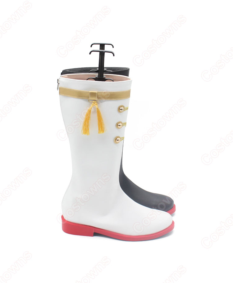 ウマ娘 プリティーダービー スペシャルウィーク 日之本一の総大将 コスプレ靴-4