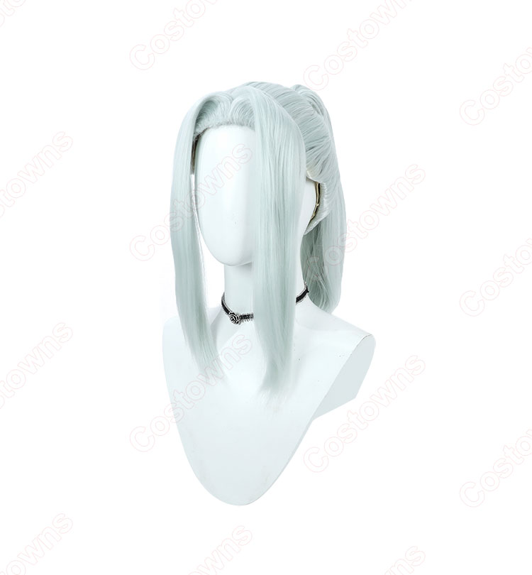 呪術廻戦 1級呪術師 冥冥 コスプレウィッグ ポニーテールウィッグ-3