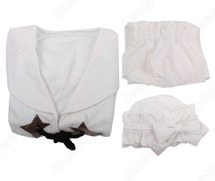 ファイナルファンタジーXIV クレセントガウン 寝間着 コスプレ衣装-6