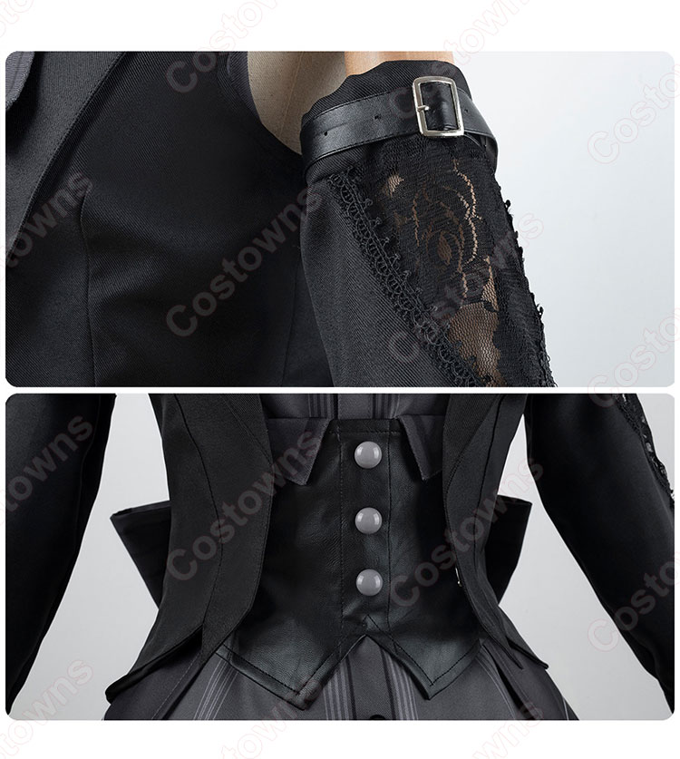 プロジェクトセカイ カラフルステージ! feat. 初音ミク レミニセンス・ゴシック 宵崎奏 コスプレ衣装-7