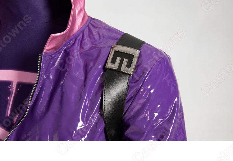 スパイダーマン:アクロス・ザ・スパイダーバース プラウラー マイルス・モラレス コスプレ衣装-9