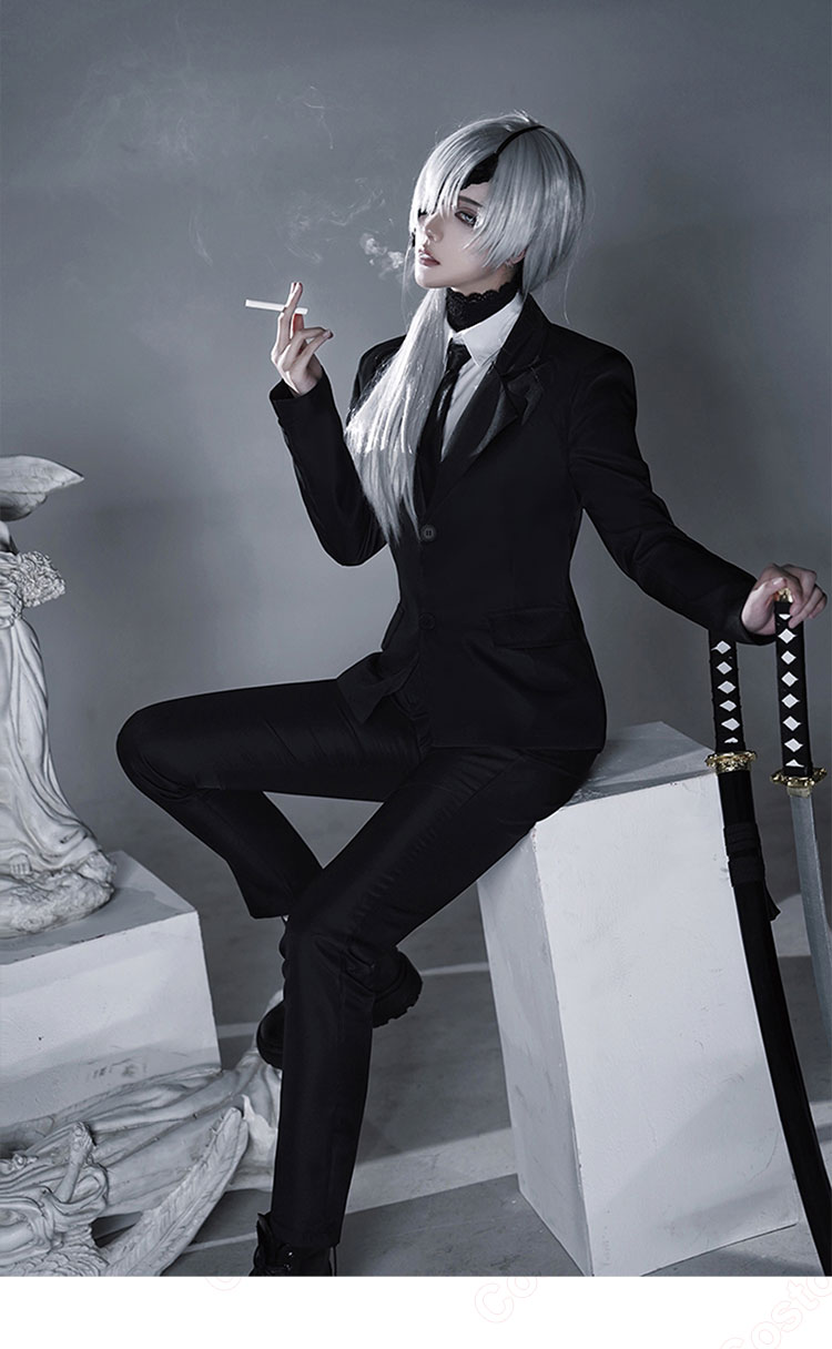 チェンソーマン クァンシ スーツ コスプレ衣装-1