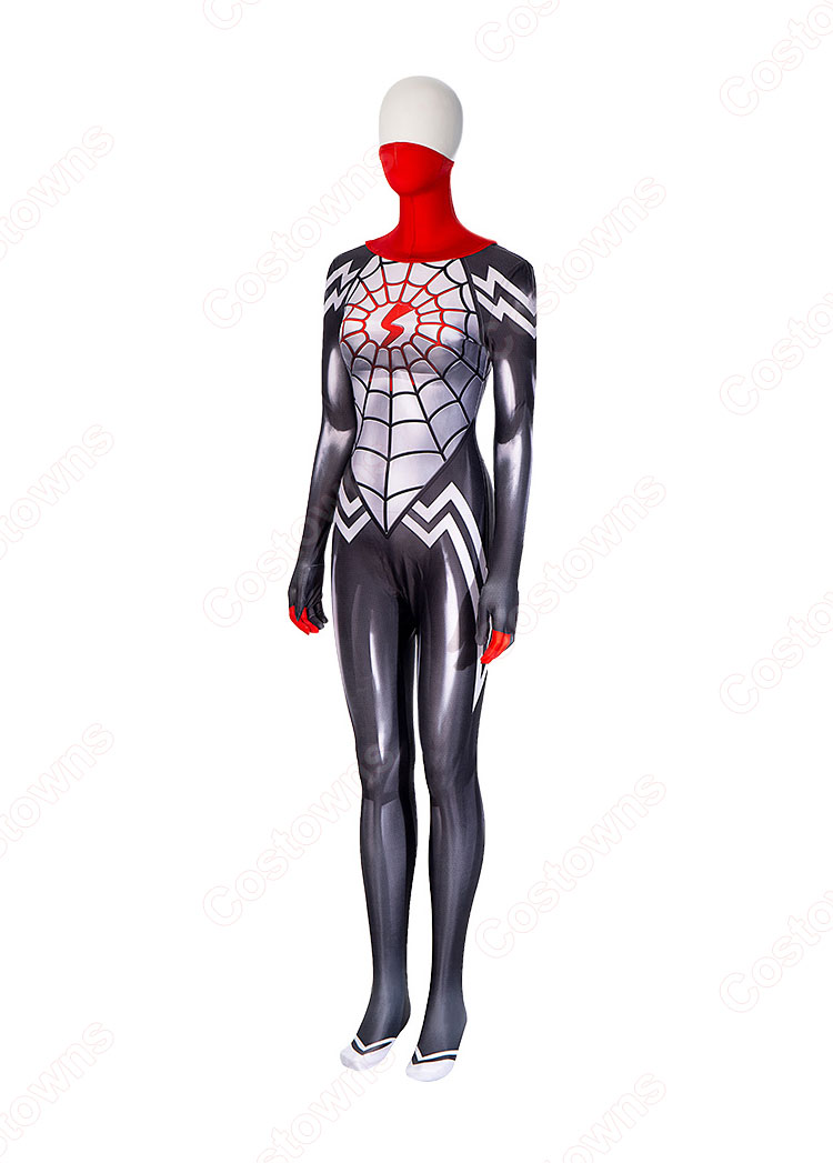 スパイダーマン シルク シンディ・ムーン コスプレ衣装-3