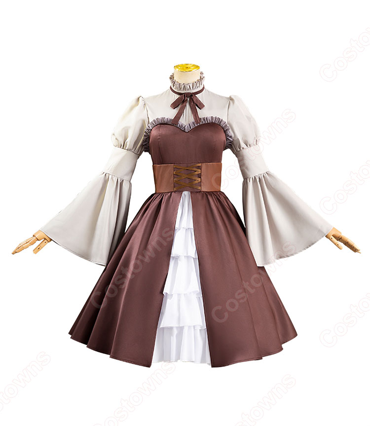 葬送のフリーレン 魔族 リーニエ コスプレ衣装 ゴスロリ衣装 - Costowns