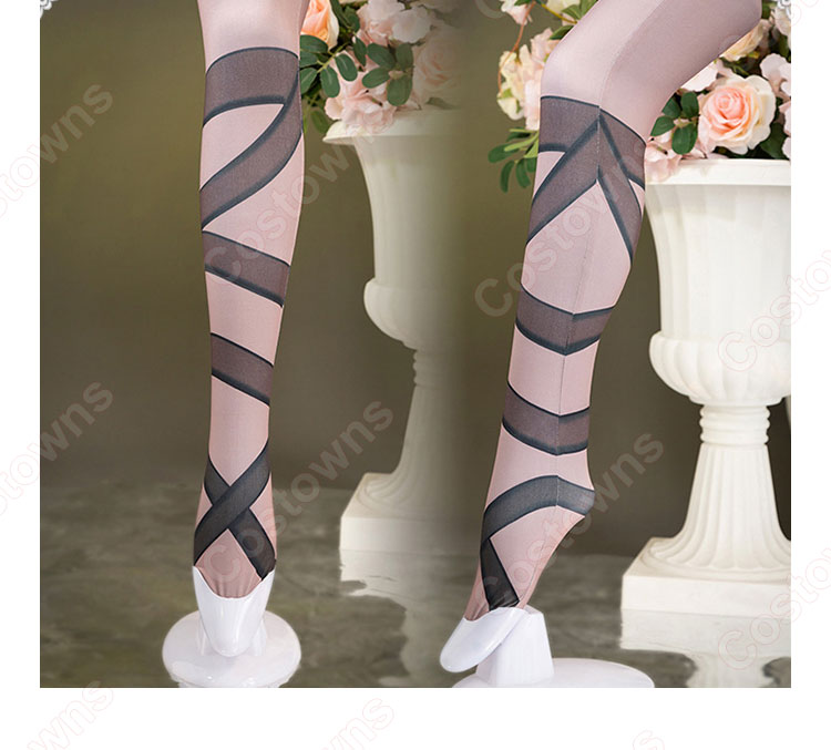 葬送のフリーレン 魔族 リーニエ コスプレ衣装 ゴスロリ衣装-10