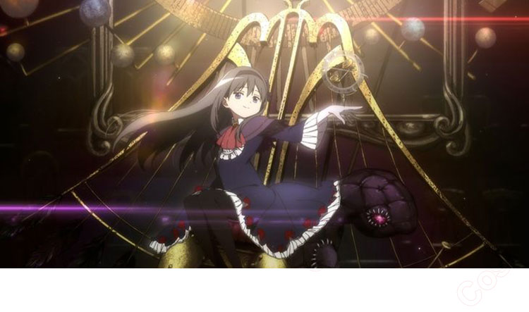 劇場版 魔法少女まどか☆マギカ〈ワルプルギスの廻天〉 暁美ほむら コスプレ衣装-1