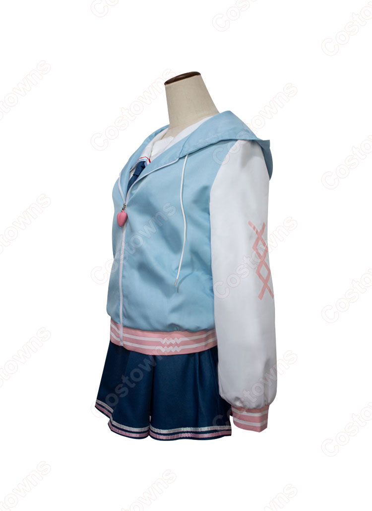 hololive(ホロライブ) がうる・ぐら 制服衣装 コスプレ衣装-2
