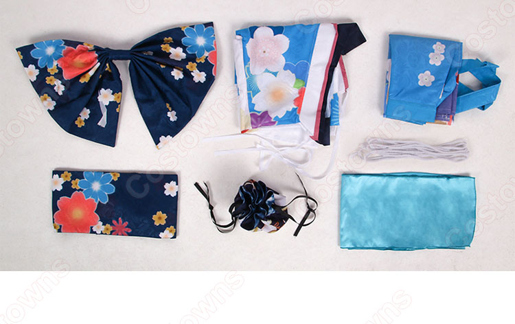 五等分の花嫁 中野三玖 コスプレ衣装 和服-11