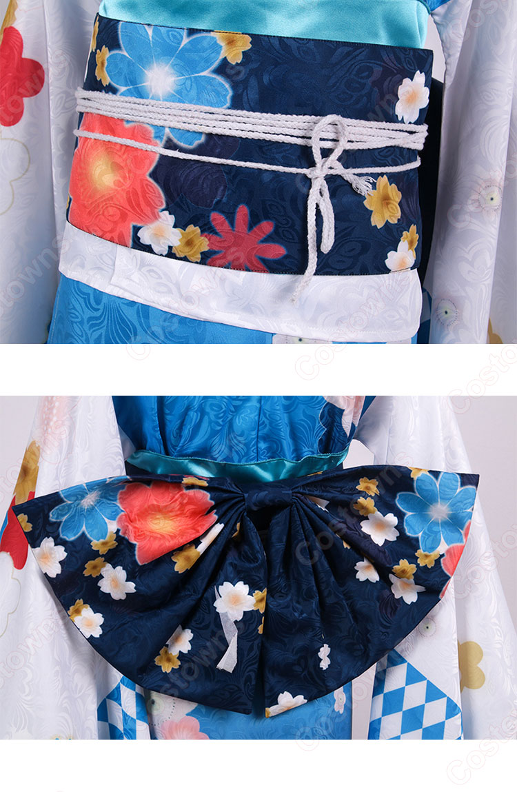 五等分の花嫁 中野三玖 コスプレ衣装 和服-5