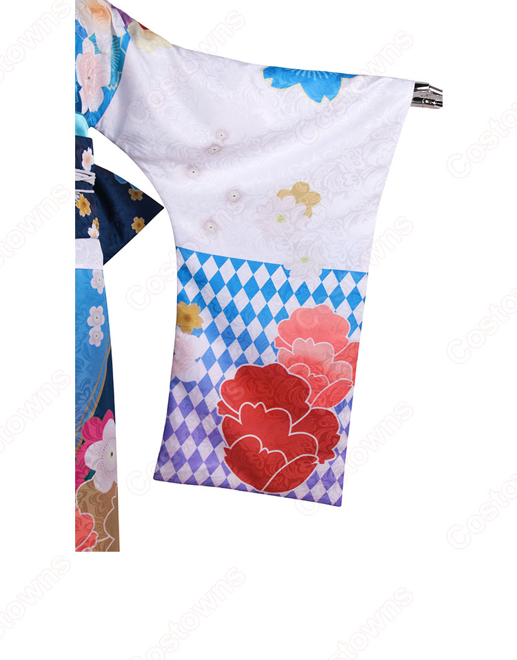 五等分の花嫁 中野三玖 コスプレ衣装 和服-6