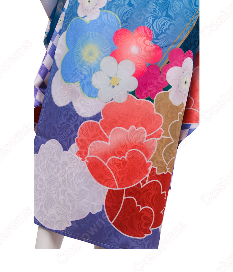 五等分の花嫁 中野三玖 コスプレ衣装 和服-8