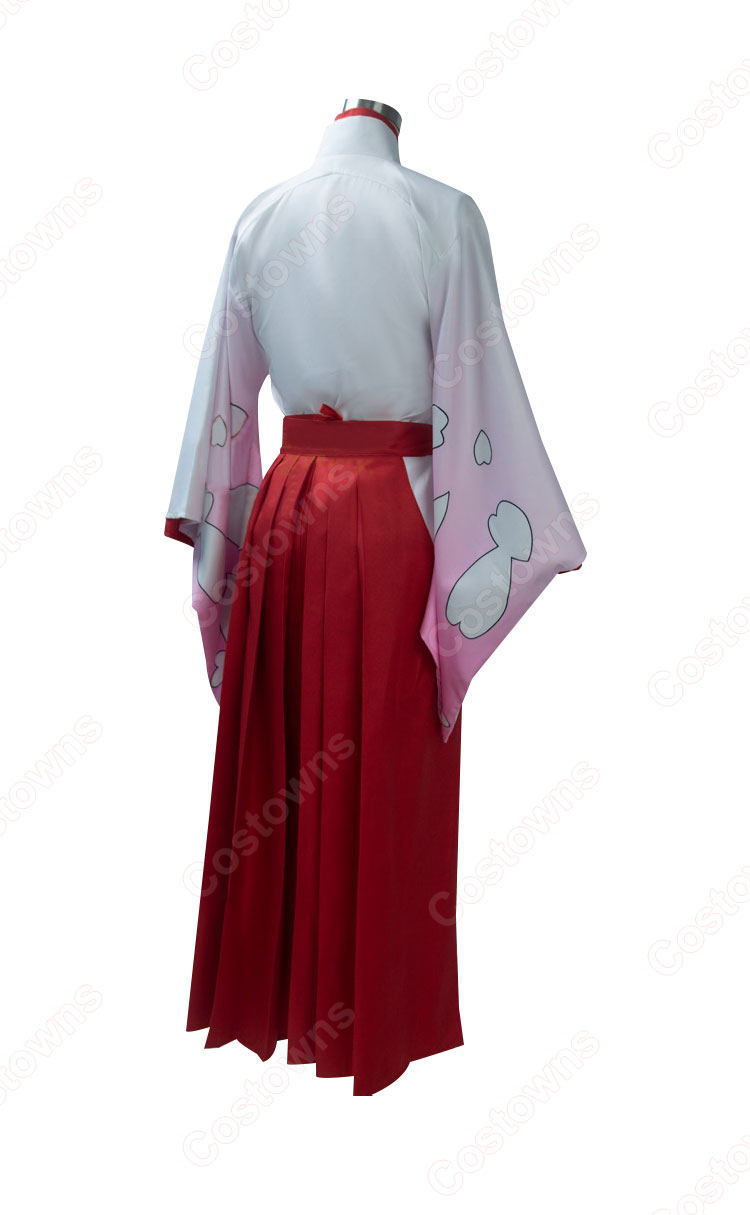 ブルーアーカイブ 黒見セリカ コスプレ衣装 巫女服-3