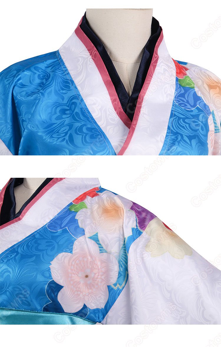 五等分の花嫁 中野三玖 コスプレ衣装 和服-4