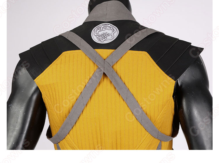 モータルコンバット スコーピオン コスプレ衣装-7