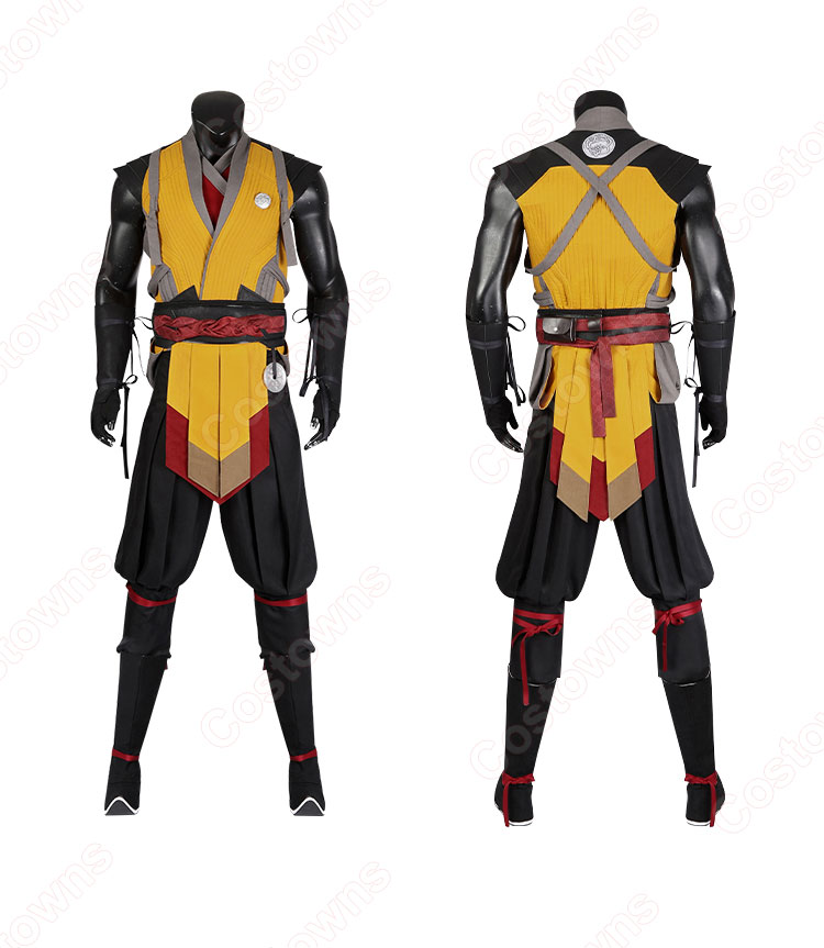 モータルコンバット スコーピオン コスプレ衣装-2