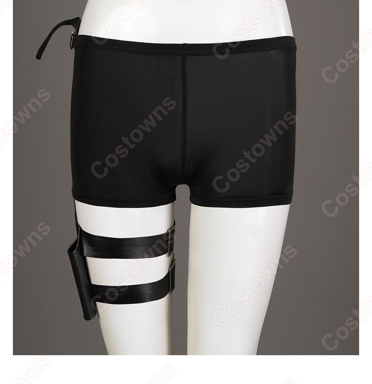 バイオハザード4 エイダ・ウォン コスプレ衣装 真紅 チャイナドレス-8