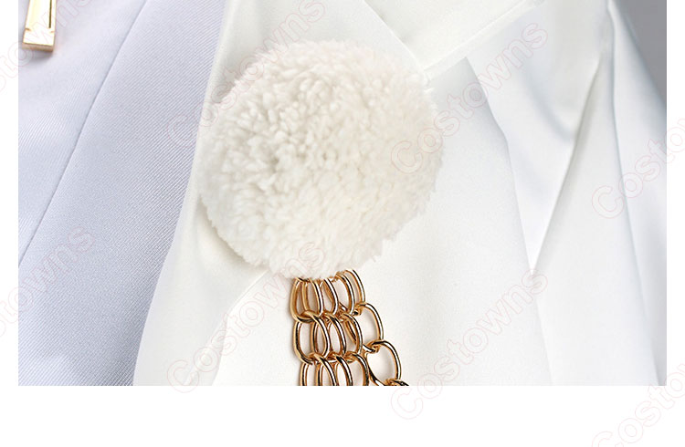 刀剣乱舞無双 鶴丸国永 コスプレ衣装-6