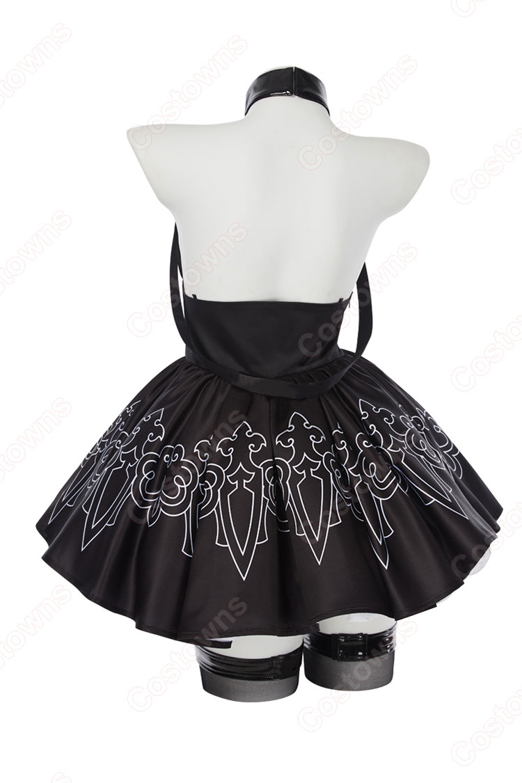 ニーア オートマタ ヨルハ二号B型 コスプレ衣装-3