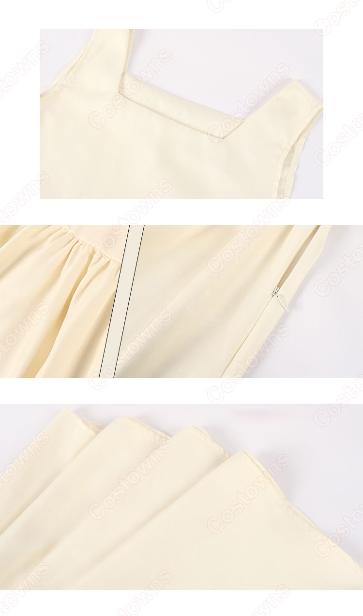 葬送のフリーレン フリーレン コスプレ衣装 3点セット(マント、ワンピース、ベルト)-5