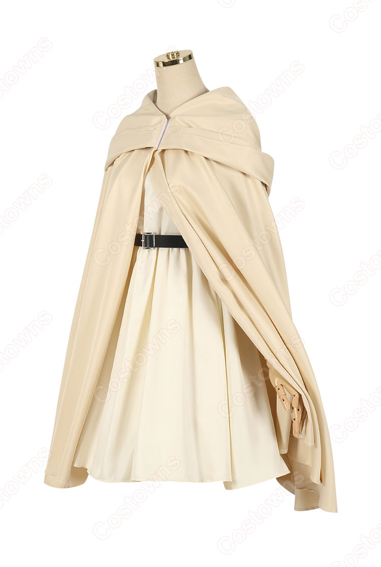 葬送のフリーレン フリーレン コスプレ衣装 3点セット(マント、ワンピース、ベルト)-2