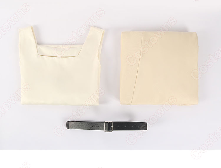 葬送のフリーレン フリーレン コスプレ衣装 3点セット(マント、ワンピース、ベルト)-7