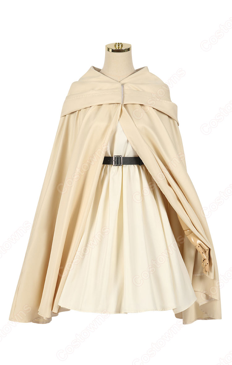 葬送のフリーレン フリーレン コスプレ衣装 3点セット(マント、ワンピース、ベルト)-1