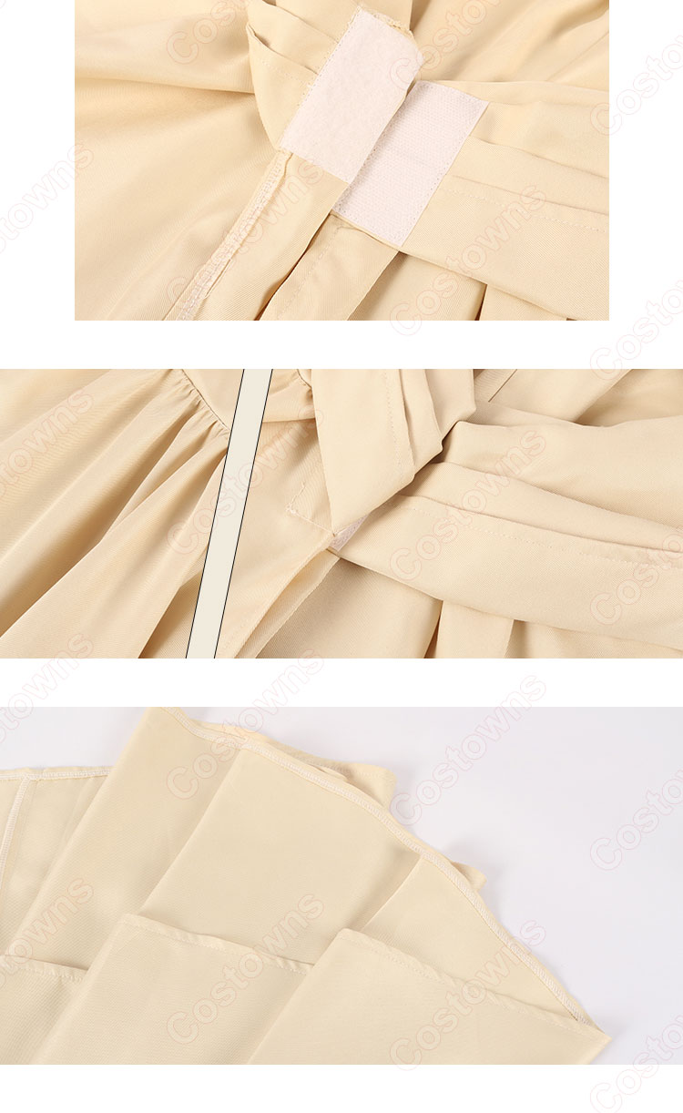 葬送のフリーレン フリーレン コスプレ衣装 3点セット(マント、ワンピース、ベルト)-6