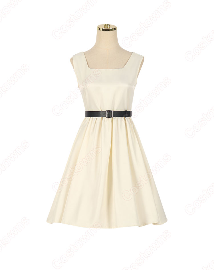 葬送のフリーレン フリーレン コスプレ衣装 3点セット(マント、ワンピース、ベルト)-4