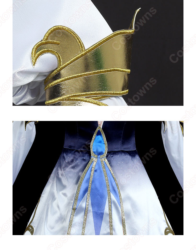 原神 魔神フォカロルス 水神 コスプレ衣装-8