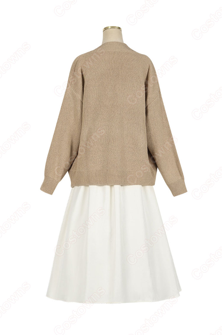 葬送のフリーレン 村の英雄 フリーレン コスプレ衣装 2点セット(ワンピース、コート)-4