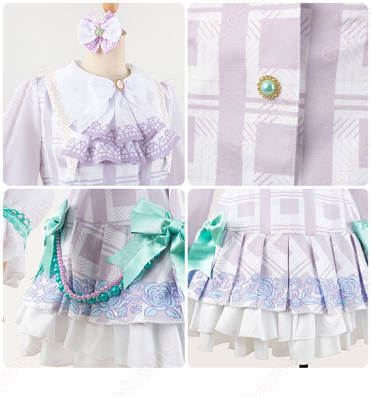 ラブライブ！蓮ノ空女学院スクールアイドルクラブ スリーズブーケ Holiday∞Holiday 乙宗梢 コスプレ衣装-7