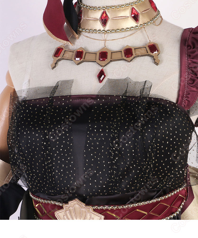 ウマ娘 プリティーダービー ゴールドシップ La mode 564 コスプレ衣装 凱旋門賞 勝負服-7