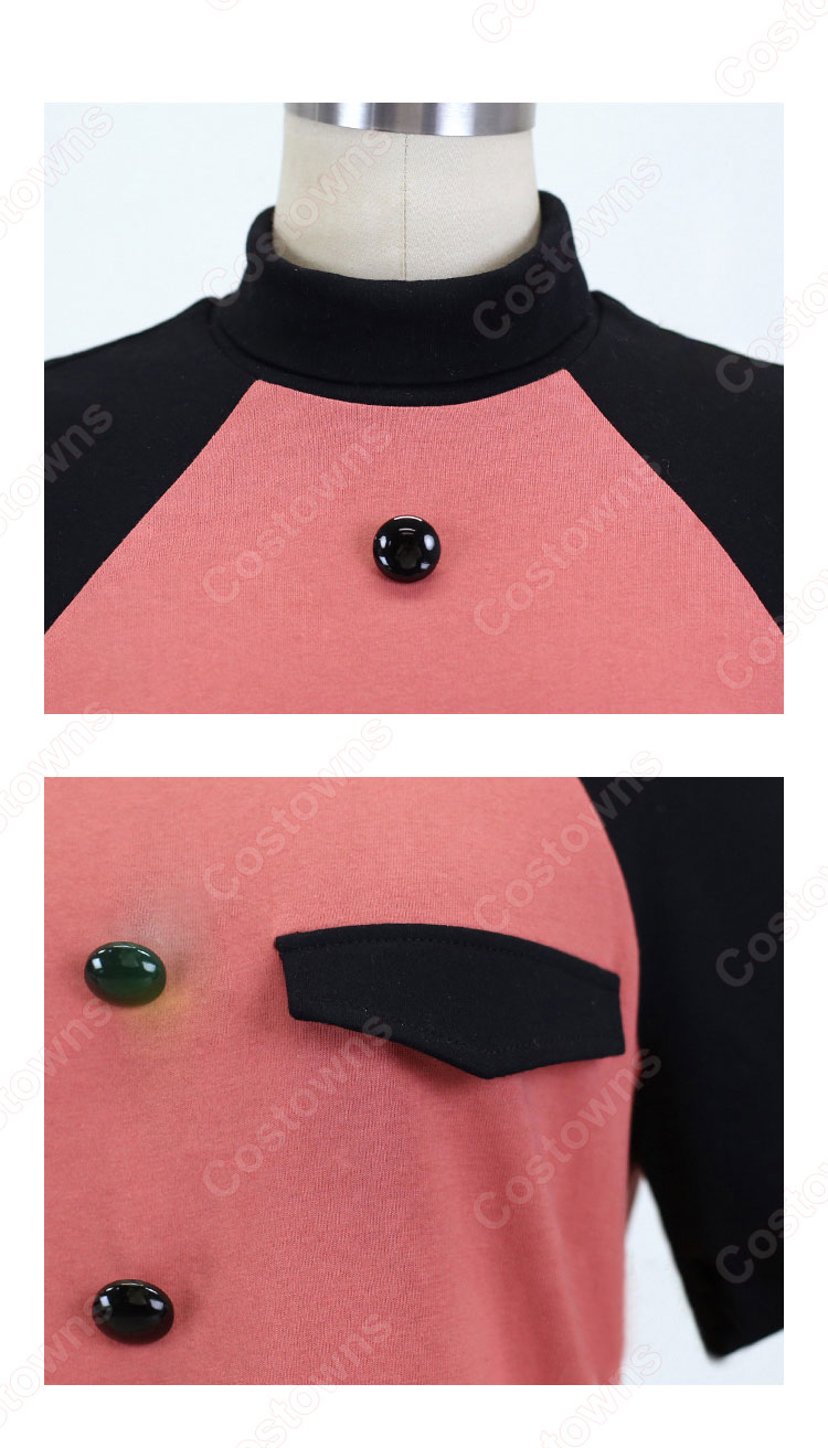 ポケットモンスター スカーレット・バイオレット 配達員 コスプレ衣装-3