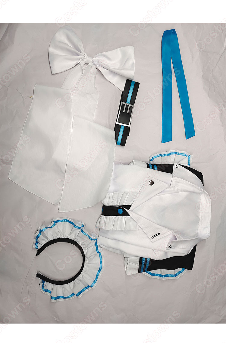 ブルーアーカイブ 美甘ネル コスプレ衣装 メイド服-5