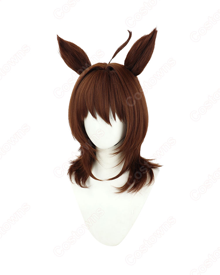 ウマ娘 プリティーダービー アグネスタキオン コスプレウィッグ