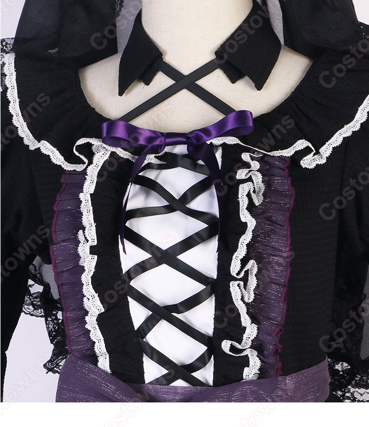 劇場版 魔法少女まどか☆マギカ[新編]叛逆の物語 暁美ほむら ゴシックドレス コスプレ衣装-5