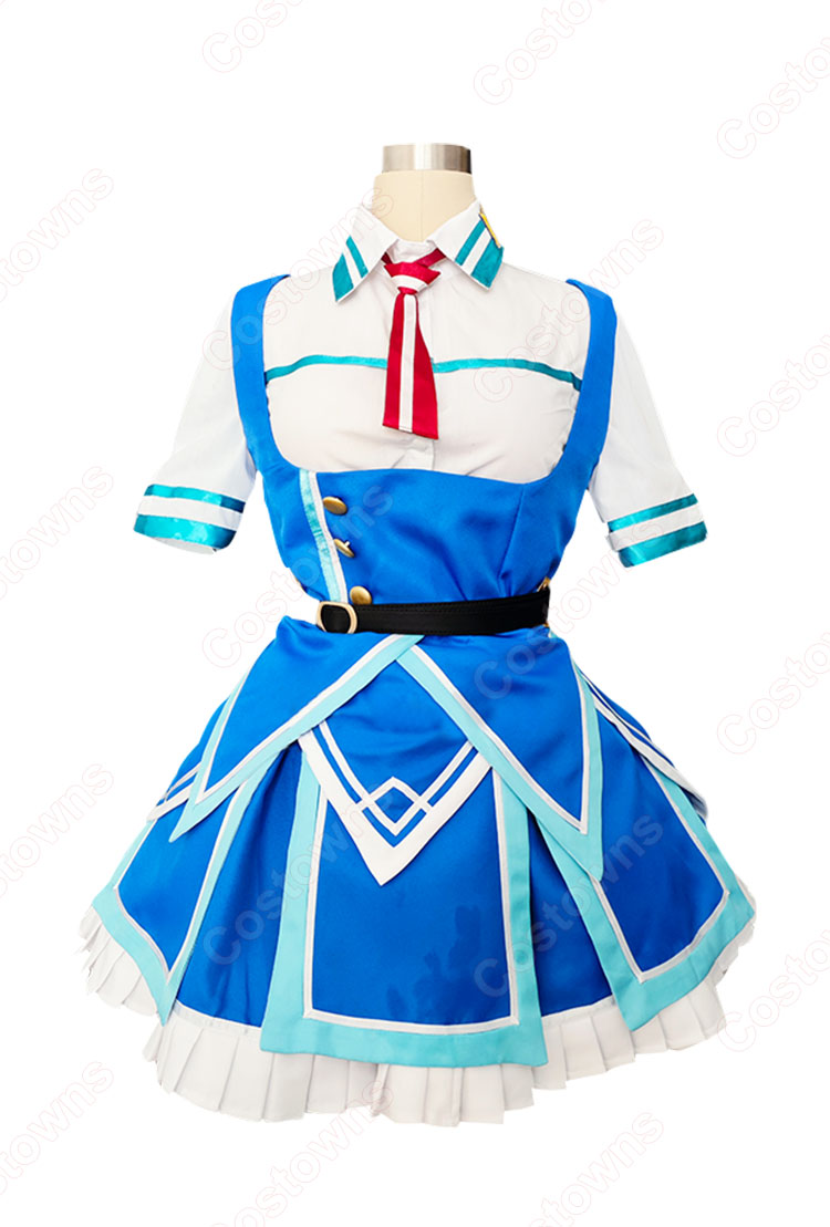 絆きらめく恋いろは 朱雀院椿 叢雲学園 制服 コスプレ衣装-3