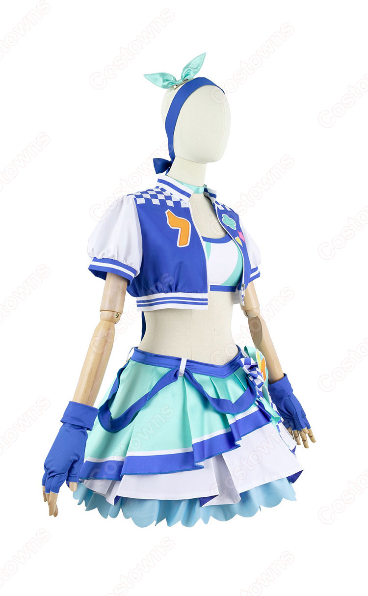 ウマ娘 マチカネタンホイザ ブルー・タービュランス コスプレ 衣装 ウマ娘プリティーダービー [ブルー・タービュランス] マチカネ