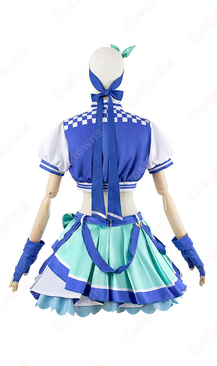 ウマ娘 プリティーダービー マチカネタンホイザ ブルー・タービュランス コスプレ衣装 - Costowns