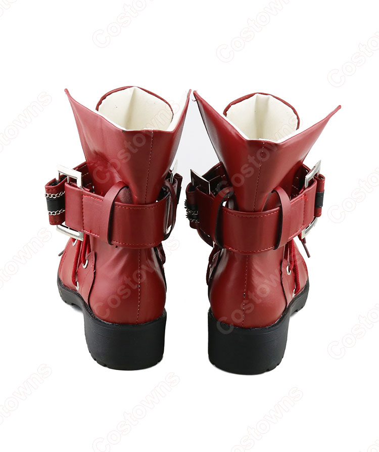 ファイナルファンタジーVII ティファ・ロックハート コスプレ靴-4