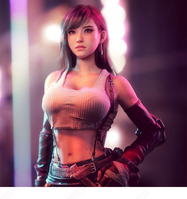 ファイナルファンタジーVII リメイク ティファ・ロックハート コスプレ衣装 - Costowns