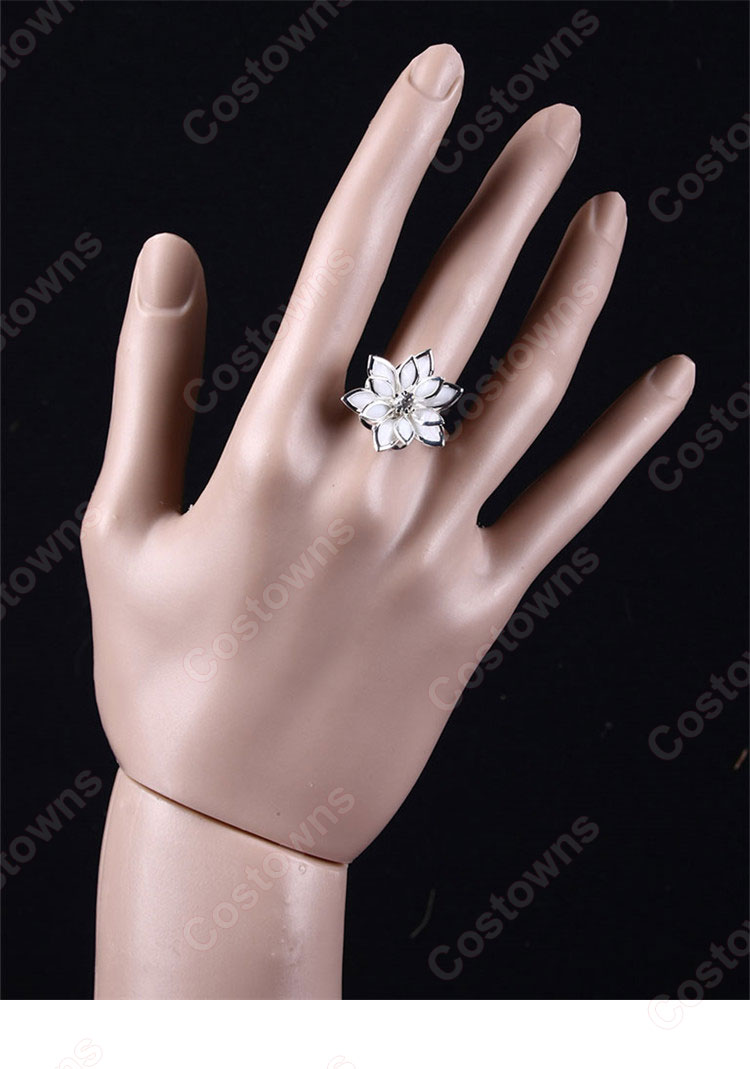 ファイナルファンタジーX ユウナ コスプレ衣装-22