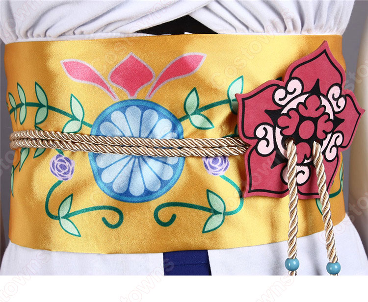 ファイナルファンタジーX ユウナ コスプレ衣装-12