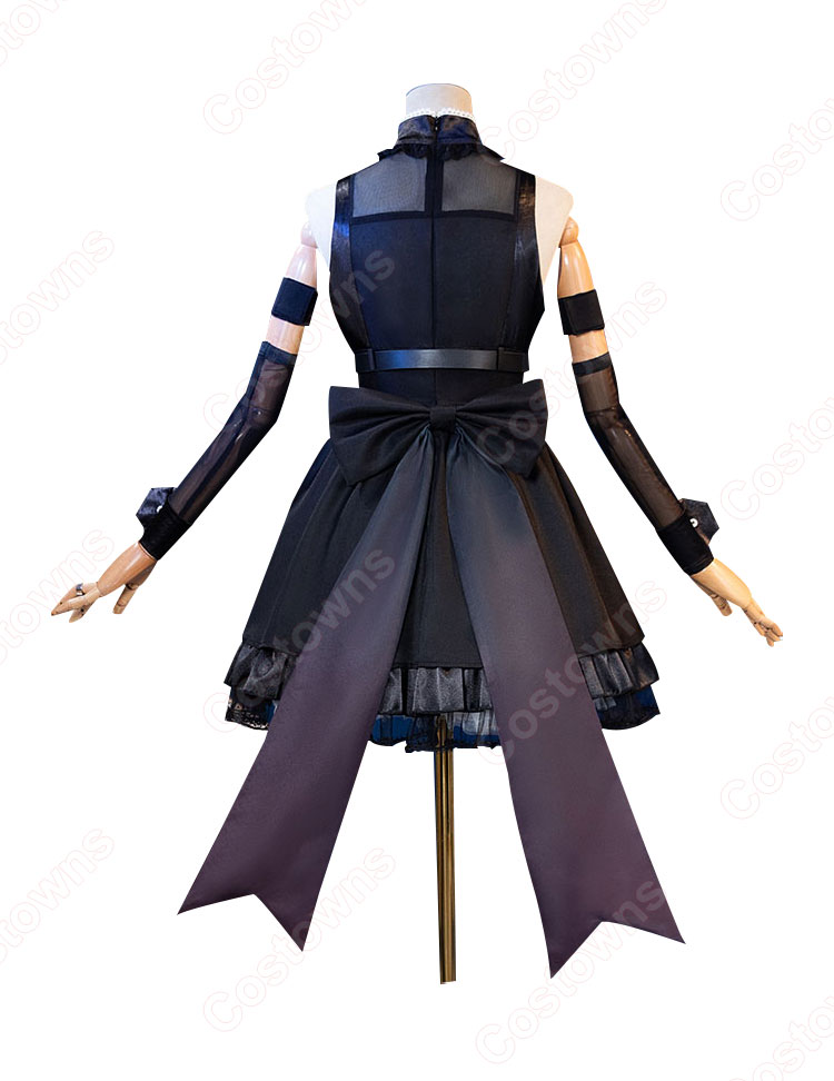 劇場版 魔法少女まどか☆マギカ[新編]叛逆の物語 佐倉杏子 ゴシックドレス コスプレ衣装-3