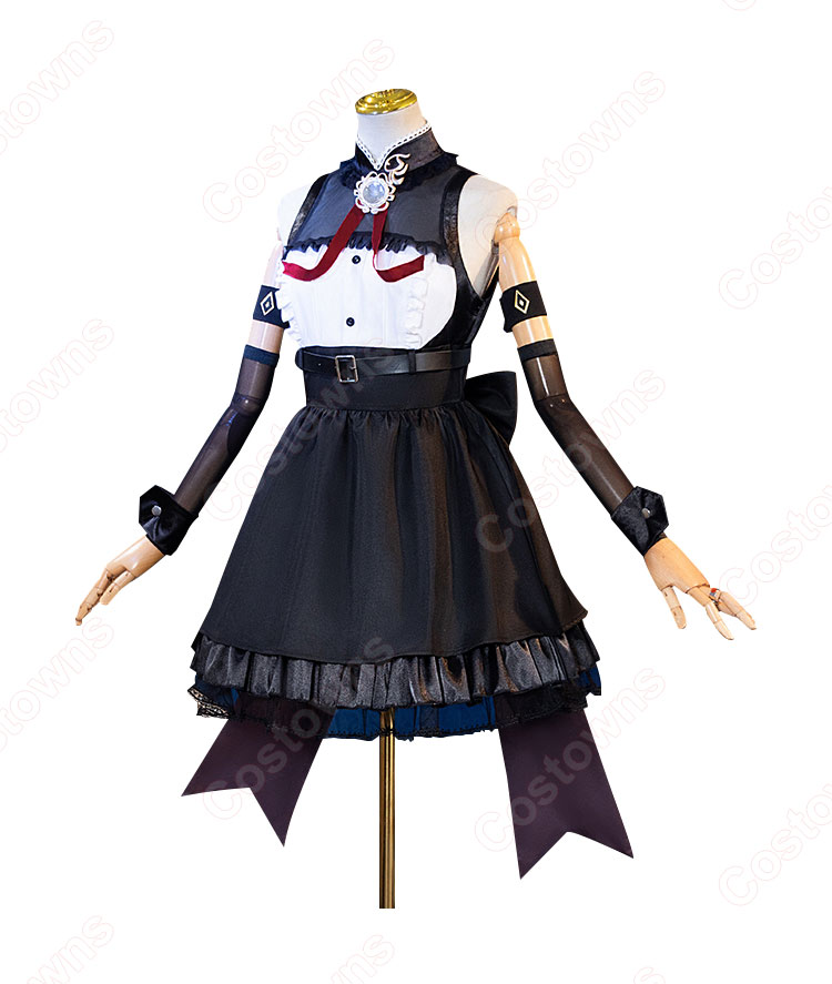 劇場版 魔法少女まどか☆マギカ[新編]叛逆の物語 佐倉杏子 ゴシックドレス コスプレ衣装-2