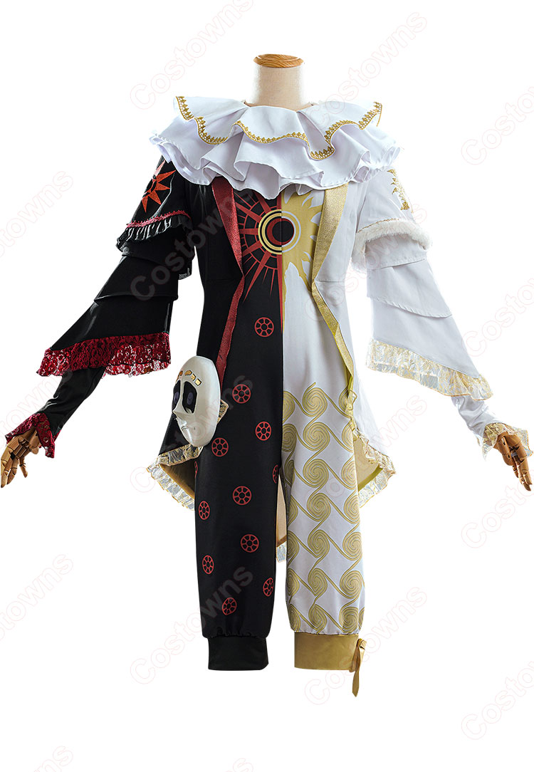 最終値下げ 第五人格 IdentityV 泣きピエロコスプレ 衣装➕ウィッグ 最終値下げ 第五人格 IdentityV 泣きピエロコスプレ 衣装➕ウィッグ